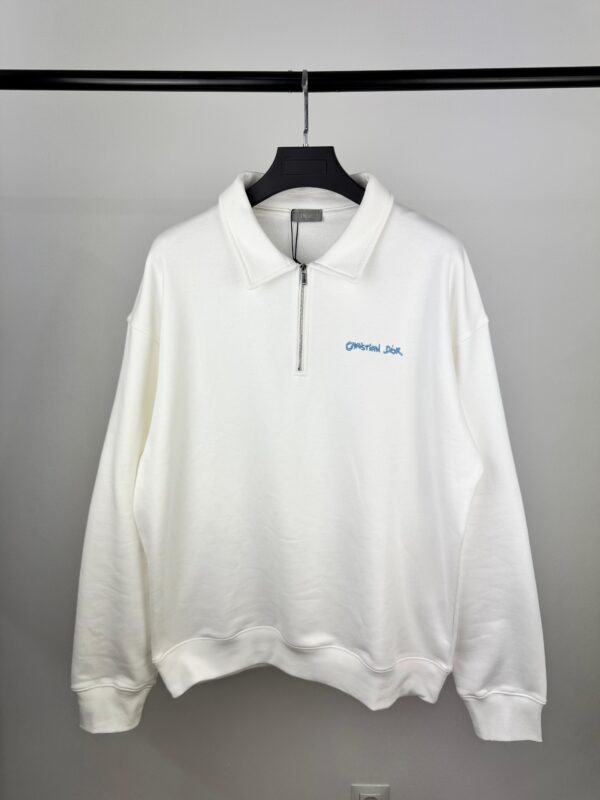 DIOR SUDADERA-POLO PURE WHITE