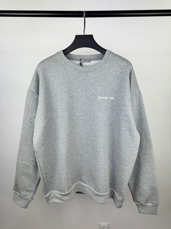 CHRISTIAN DIOR HOODIE GREY