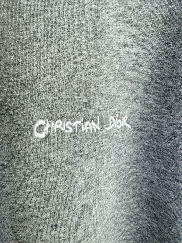 CHRISTIAN DIOR HOODIE GREY - Imagen 4