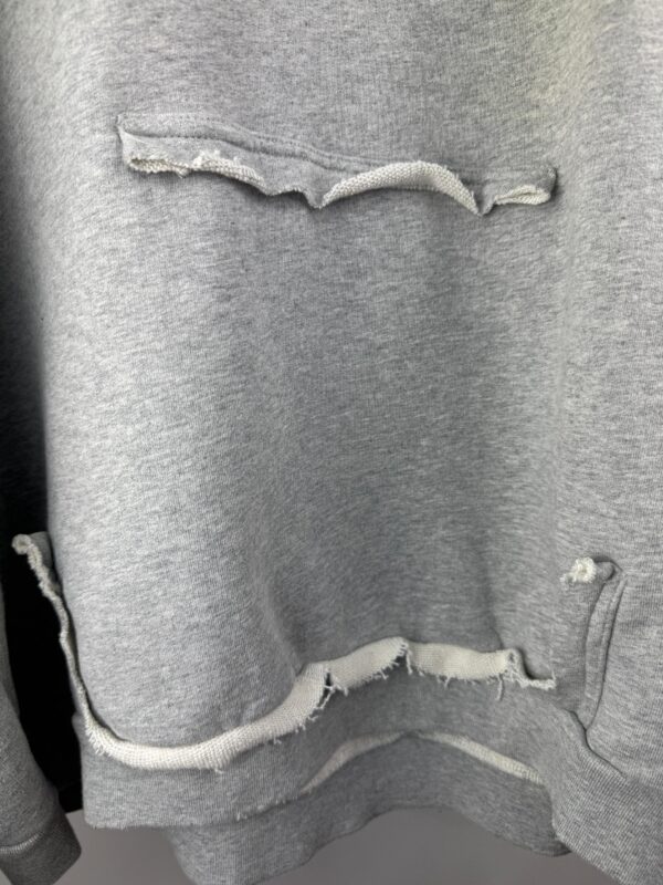 BALENCIAGA HOODIE TYPE GREY - Imagen 6