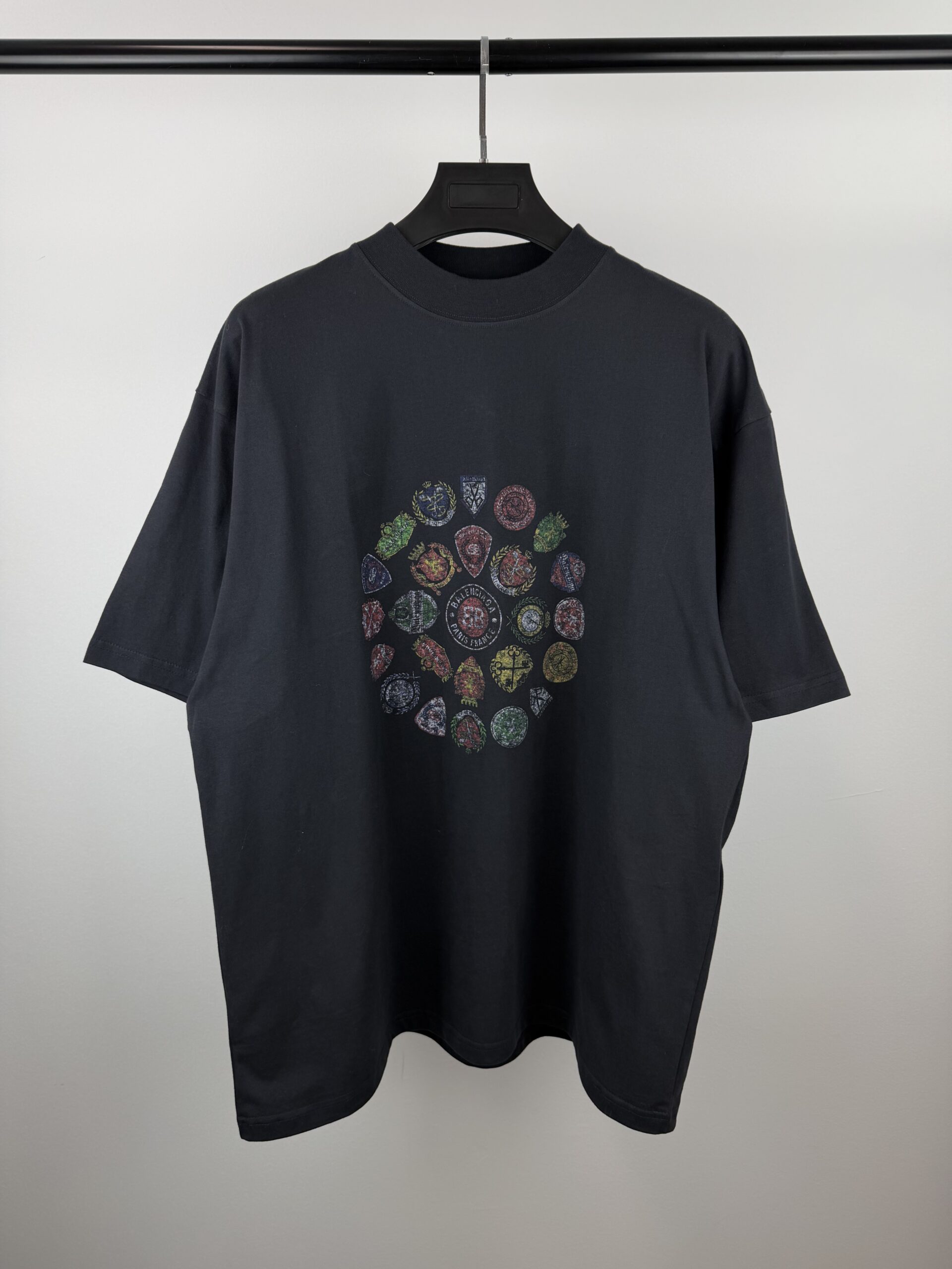 BALENCIAGA LOGOCIRCLE BLACK - Imagen 2