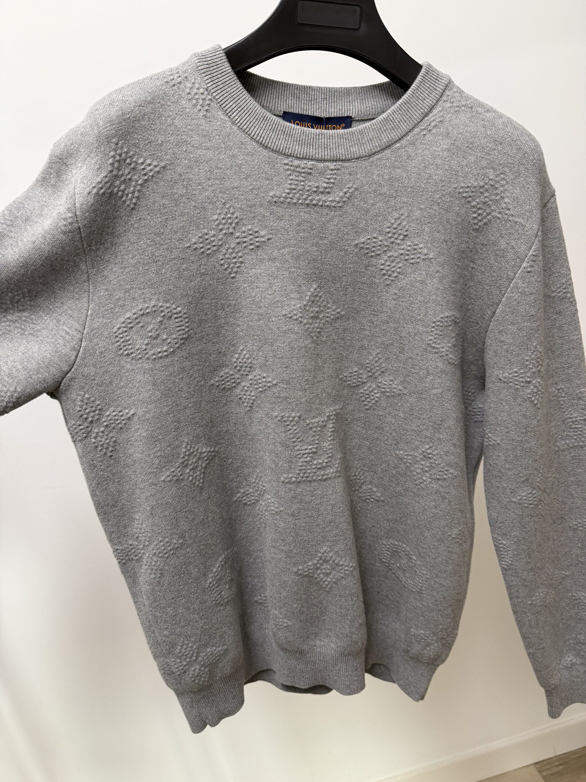 LV HOODIE GREY DAMIER - Imagen 4