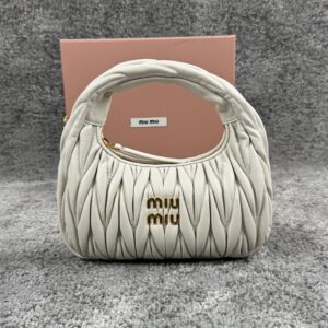 MIU MIU HOBO WANDER WHITE