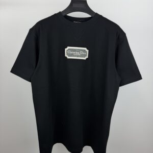 DIOR PLACA BROID BLACK