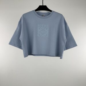 LOEWE CROPPED ANAGRAM BLUE