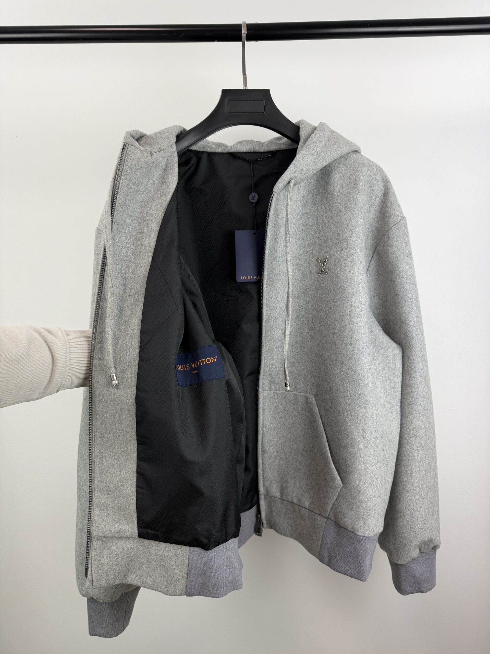 LV GREY WOOL JACKET TECHNIQUE - Imagen 4