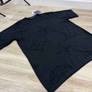 LV BLACK EMBROIDERED COTTON