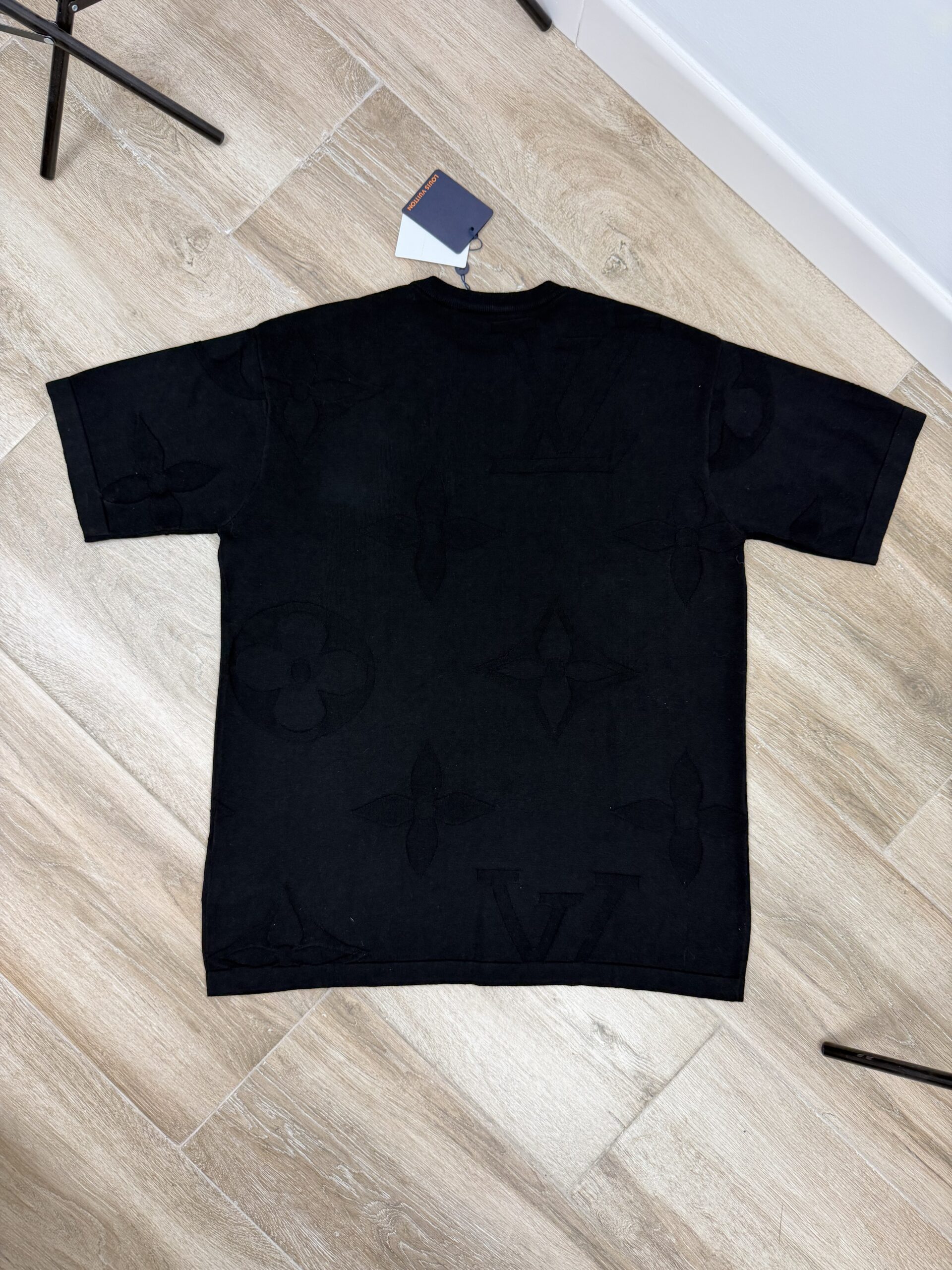 LV BLACK EMBROIDERED COTTON - Imagen 3