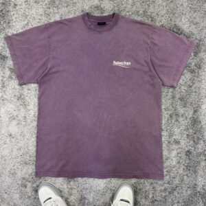 BALENCIAGA PURPLE POLITICAL CAMPAIGN