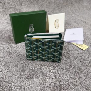 GOYARD GREEN CHEVRON