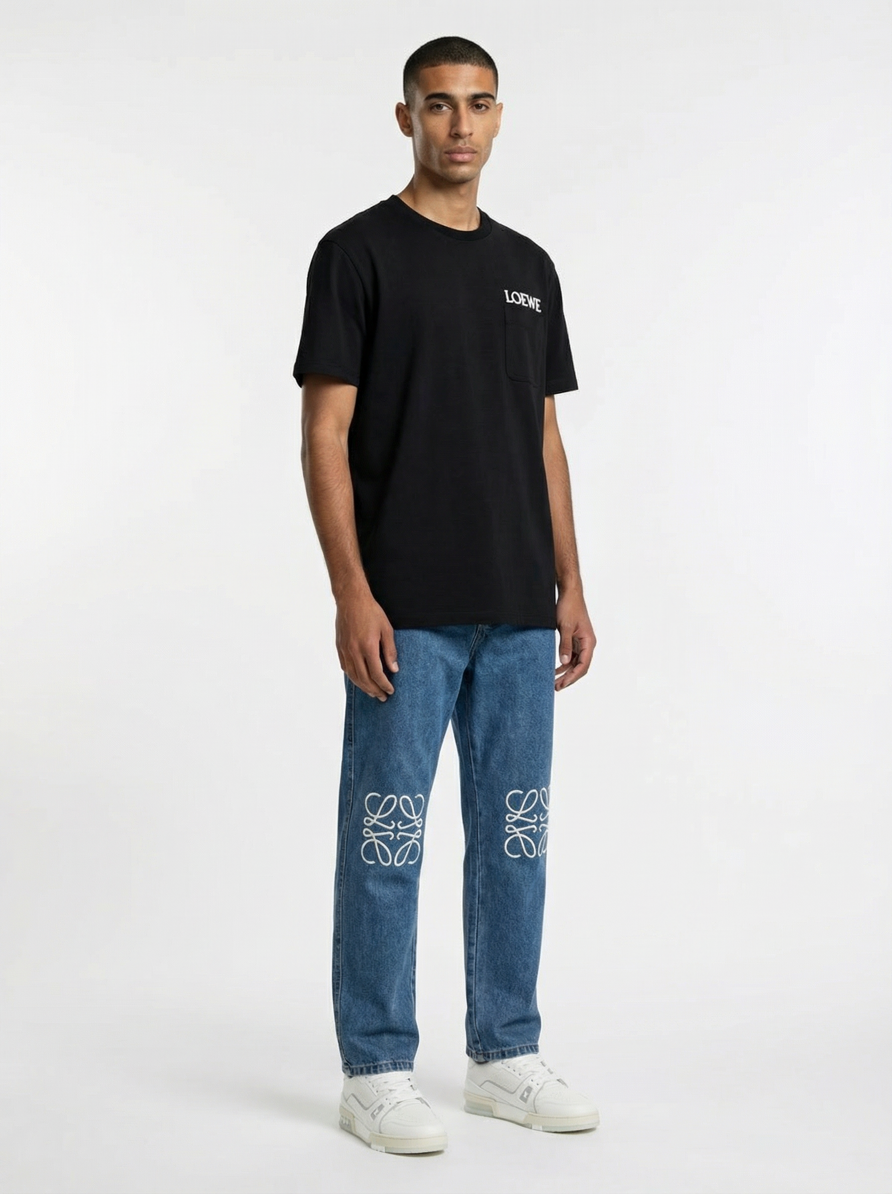 LOEWE LOOSE CUT BLACK - Imagen 5