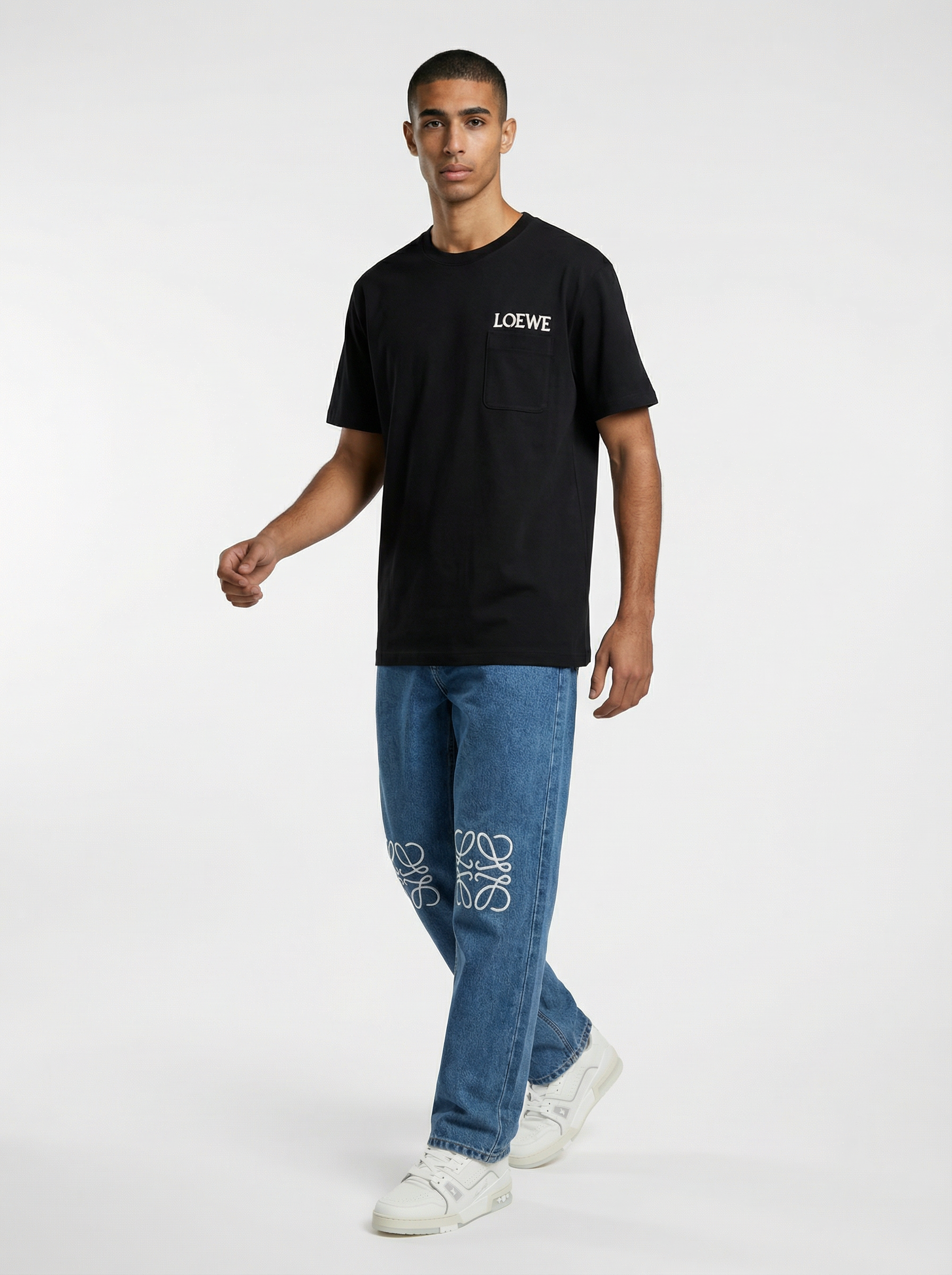 LOEWE LOOSE CUT BLACK - Imagen 2