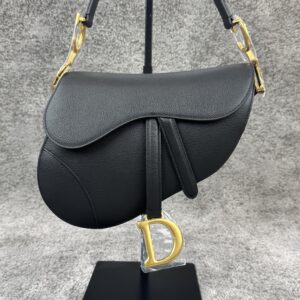 DIOR SADDLE BLACK