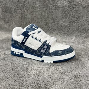 LV TRAINER BLUE DENIM