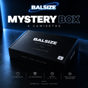 BALSIZE MYSTERY BOX — 4 CAMISETAS